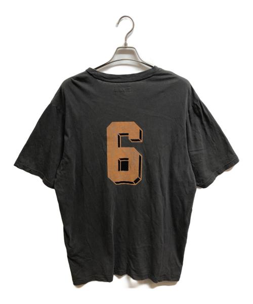 SUPREME（シュプリーム）SUPREME (シュプリーム) 25SS Flocked Washed S/S Top グレー サイズ:Lの古着・服飾アイテム