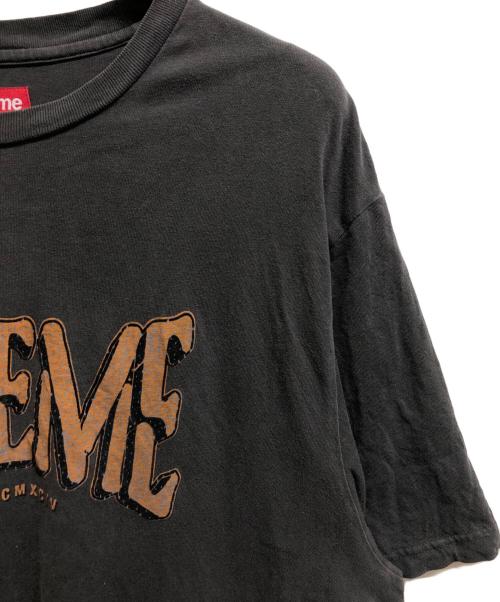 SUPREME（シュプリーム）SUPREME (シュプリーム) 25SS Flocked Washed S/S Top グレー サイズ:Lの古着・服飾アイテム