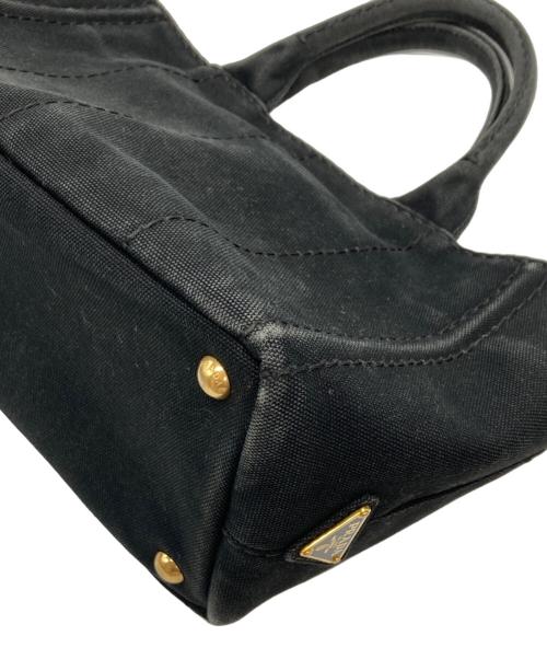 PRADA（プラダ）PRADA (プラダ) カナパデニムトートバッグ ブラックの古着・服飾アイテム