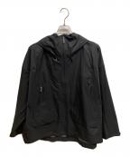 DESCENTE ALLTERRAINデザイント オルテライン）の古着「【81】ライトオーバーシェルジャケット」｜ブラック