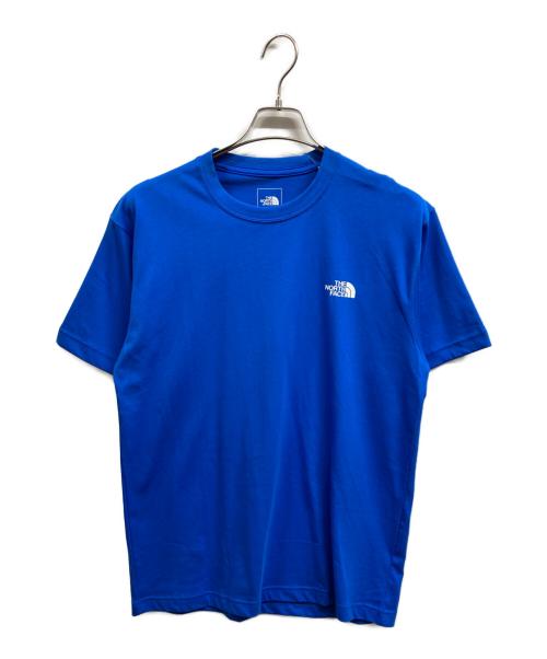 THE NORTH FACE（ザ ノース フェイス）THE NORTH FACE (ザ ノース フェイス) ョートスリーブハーフドームデジタルスクエアロゴティー ブルー サイズ:M 未使用品の古着・服飾アイテム