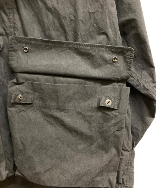 Snow peak（スノーピーク）Snow peak (スノーピーク) Indigo C/N Anorak ブラック サイズ:M 未使用品の古着・服飾アイテム