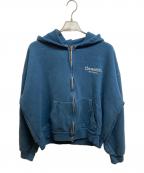 hangoverz clothezハングオーバーズ）の古着「ジップパーカー」｜ネイビー