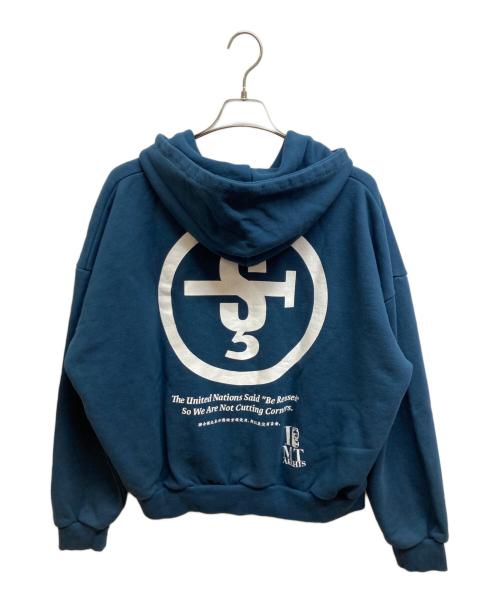 hangoverz clothez（ハングオーバーズ）hangoverz clothez (ハングオーバーズ) ジップパーカー ネイビー サイズ:Freeの古着・服飾アイテム