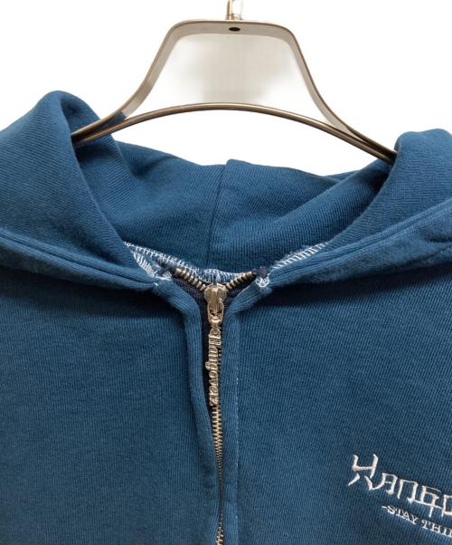 hangoverz clothez（ハングオーバーズ）hangoverz clothez (ハングオーバーズ) ジップパーカー ネイビー サイズ:Freeの古着・服飾アイテム