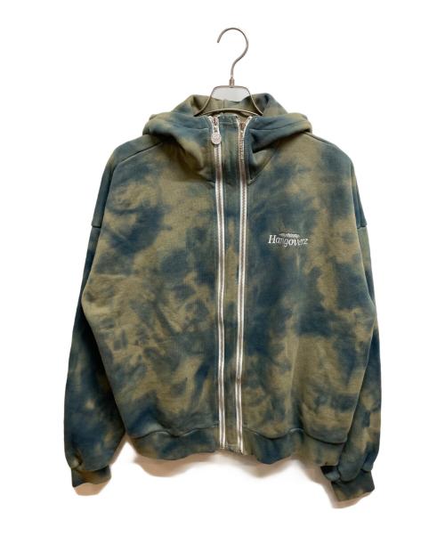 hangoverz clothez（ハングオーバーズ）hangoverz clothez (ハングオーバーズ) ジップパーカー ネイビー サイズ:Freeの古着・服飾アイテム