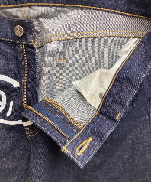 ICECREAM（アイスクリーム）ICECREAM (アイスクリーム) WASHED DENIM PANTS インディゴ サイズ:XLの古着・服飾アイテム