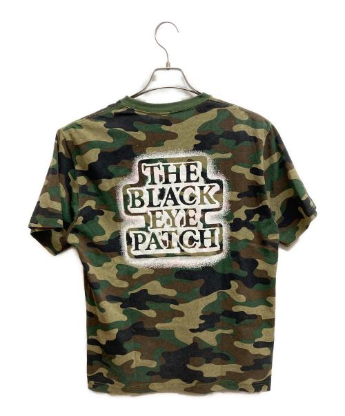 THE BLACK EYE PATCH（ブラックアイパッチ）THE BLACK EYE PATCH (ブラックアイパッチ) カモ柄tシャツ カーキ サイズ:Mの古着・服飾アイテム