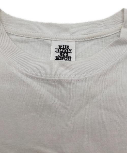 THE BLACK EYE PATCH（ブラックアイパッチ）THE BLACK EYE PATCH (ブラックアイパッチ) TEAM TOMODACHI HWC RHINESTONE TEE ホワイト サイズ:Mの古着・服飾アイテム