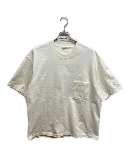 AURALEE（オーラリー）AURALEE (オーラリー) STAND-UP TEE ホワイト サイズ:5の古着・服飾アイテム