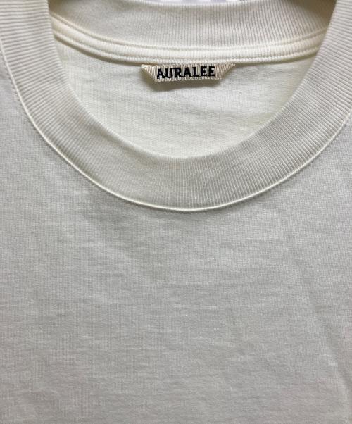 AURALEE（オーラリー）AURALEE (オーラリー) STAND-UP TEE ホワイト サイズ:5の古着・服飾アイテム