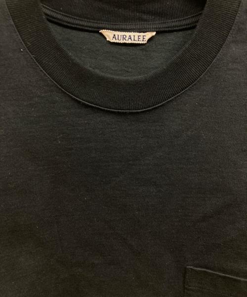 AURALEE（オーラリー）AURALEE (オーラリー) STAND-UP TEE ブラック サイズ:5の古着・服飾アイテム