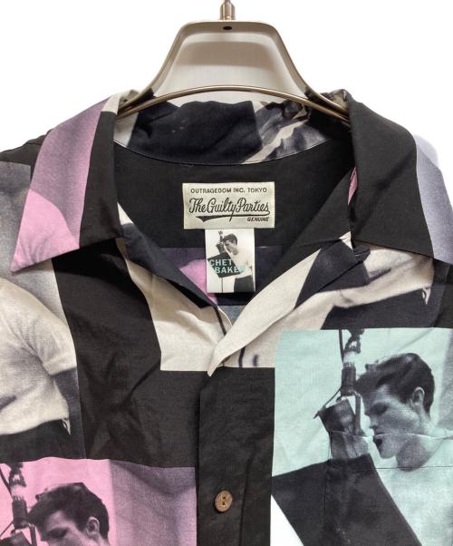 WACKO MARIA（ワコマリア）WACKO MARIA (ワコマリア) CHET BAKER S/S HAWAIIAN SHIRT ブラック サイズ:Lの古着・服飾アイテム
