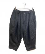 TIGHTBOOTH PRODUCTIONタイトブースプロダクション）の古着「CHECKER PLATE BALLOON PANTS」｜ブラック
