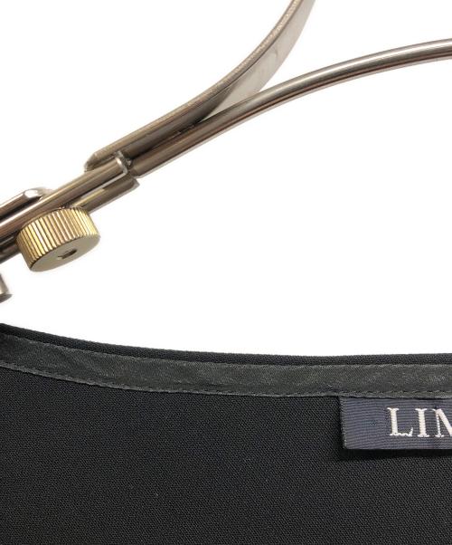 LIMI feu（リミフゥ）LIMI feu (リミフゥ) ワイドタックデザインワンピース ブラック サイズ:Sの古着・服飾アイテム