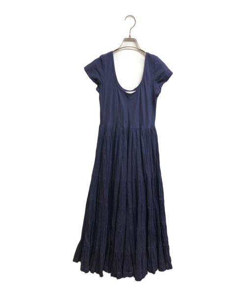 MARIHA（マリハ）MARIHA (マリハ) ノースリーブワンピース ネイビー サイズ:Freeの古着・服飾アイテム