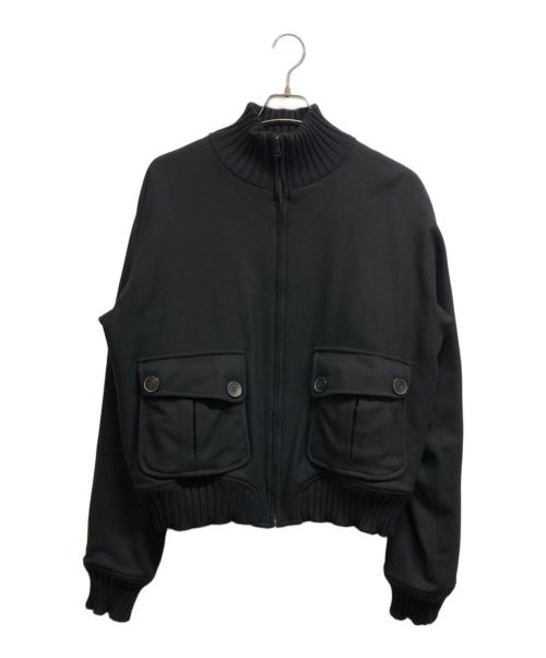 GUCCI（グッチ）GUCCI (グッチ) ウールボンバージャケット ブラック サイズ:50の古着・服飾アイテム