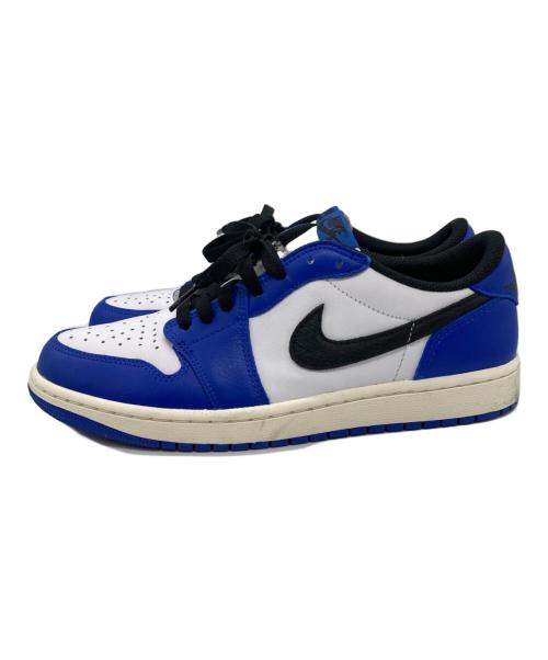NIKE（ナイキ）NIKE (ナイキ) AIR JORDAN 1 RETRO LOW OG ブルー サイズ:UK8の古着・服飾アイテム