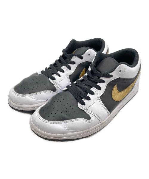 NIKE（ナイキ）NIKE (ナイキ) Air Jordan 1 Low ホワイト×ブラック サイズ:US9.5の古着・服飾アイテム