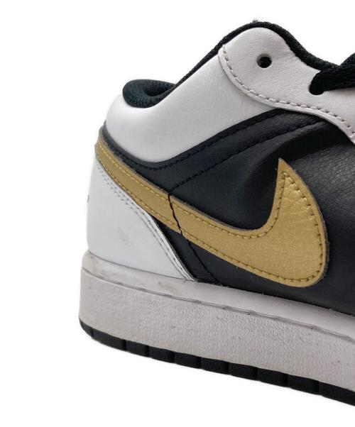 NIKE（ナイキ）NIKE (ナイキ) Air Jordan 1 Low ホワイト×ブラック サイズ:US9.5の古着・服飾アイテム