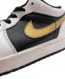 中古・古着 NIKE (ナイキ) Air Jordan 1 Low ホワイト×ブラック サイズ:US9.5：4000円