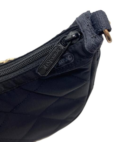 LeSportsac（レスポートサック）LeSportsac (レスポートサック) IENA (イエナ) 別注 CHAIN SM CONV HOBO　ショルダーバッグ　 ブラックの古着・服飾アイテム