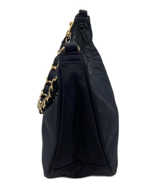 LeSportsac（レスポートサック）LeSportsac (レスポートサック) IENA (イエナ) 別注 CHAIN SM CONV HOBO　ショルダーバッグ　 ブラックの古着・服飾アイテム