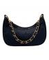 LeSportsac（レスポートサック）の古着「別注 CHAIN SM CONV HOBO　ショルダーバッグ　」｜ブラック