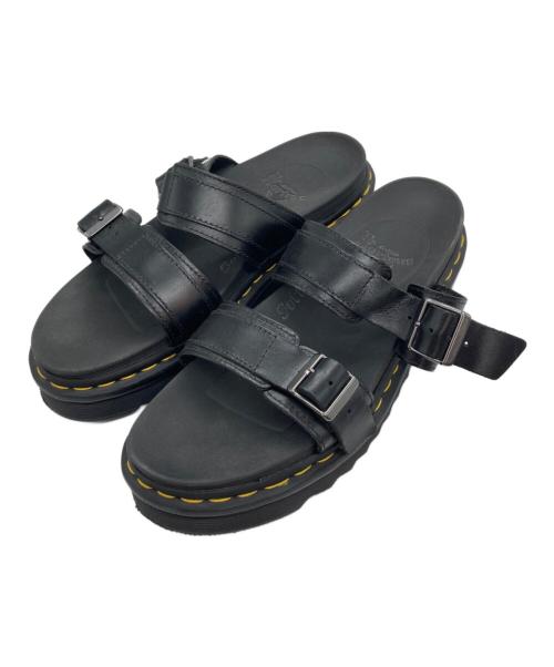 Dr.Martens（ドクターマーチン）Dr.Martens (ドクターマーチン) MYLES スライド サンダル ブラック サイズ:UK8の古着・服飾アイテム