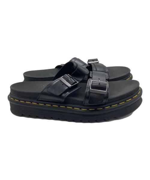 Dr.Martens（ドクターマーチン）Dr.Martens (ドクターマーチン) MYLES スライド サンダル ブラック サイズ:UK8の古着・服飾アイテム
