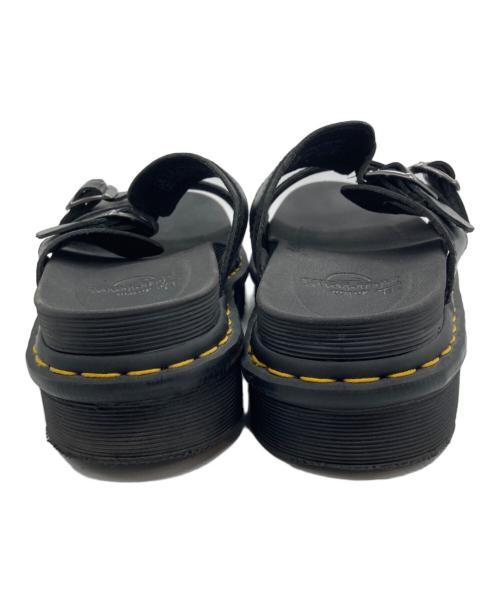 Dr.Martens（ドクターマーチン）Dr.Martens (ドクターマーチン) MYLES スライド サンダル ブラック サイズ:UK8の古着・服飾アイテム