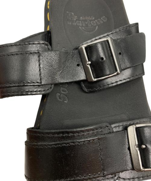 Dr.Martens（ドクターマーチン）Dr.Martens (ドクターマーチン) MYLES スライド サンダル ブラック サイズ:UK8の古着・服飾アイテム