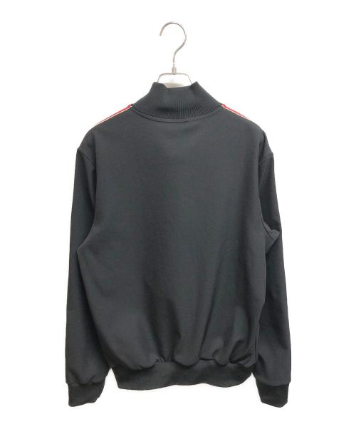 adidas（アディダス）adidas (アディダス) トラックジャケット ブラック×レッド サイズ:Lの古着・服飾アイテム