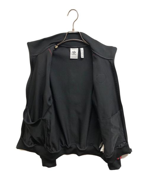 adidas（アディダス）adidas (アディダス) トラックジャケット ブラック×レッド サイズ:Lの古着・服飾アイテム