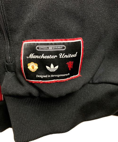 adidas（アディダス）adidas (アディダス) トラックジャケット ブラック×レッド サイズ:Lの古着・服飾アイテム