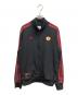 adidas（アディダス）の古着「トラックジャケット」｜ブラック×レッド