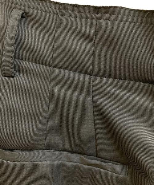 BEAUTY&YOUTH（ビューティーアンドユース）BEAUTY&YOUTH (ビューティーアンドユース) ポリエステルツイル カットアウト タックパンツ ネイビー サイズ:Sの古着・服飾アイテム