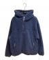 KITH（キス）の古着「フリースアノラックパーカー」｜ネイビー