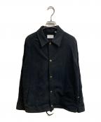 colony clothingコロニークロージング）の古着「スウェードジャケット」｜ブラック