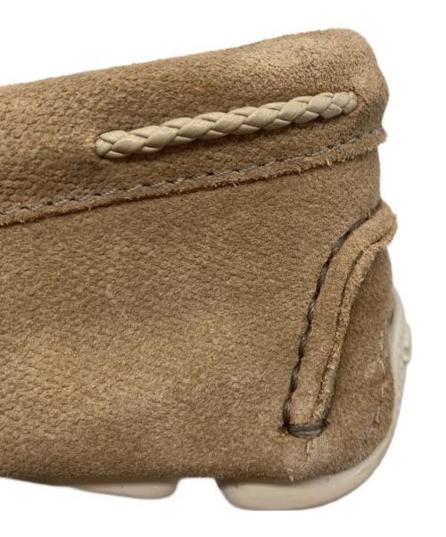 BEAMS F（ビームスエフ）BEAMS F (ビームスエフ) Santoni (サントーニ) ドライビングシューズ ベージュ サイズ:5の古着・服飾アイテム