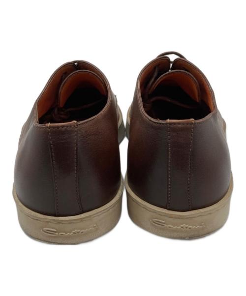 Santoni（サントーニ）Santoni (サントーニ) レザーシューズ ブラウン サイズ:5の古着・服飾アイテム