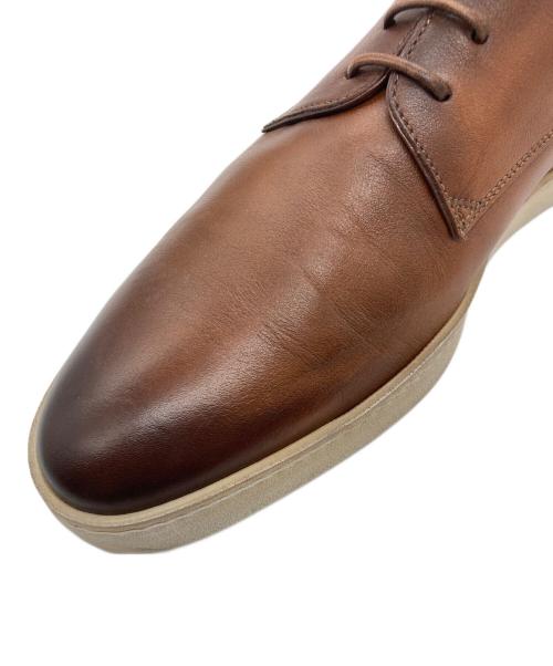 Santoni（サントーニ）Santoni (サントーニ) レザーシューズ ブラウン サイズ:5の古着・服飾アイテム