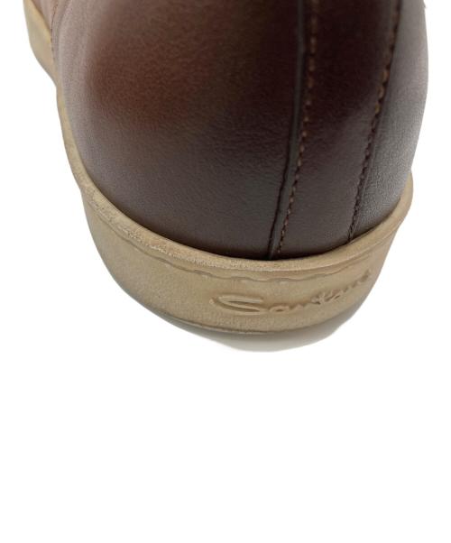 Santoni（サントーニ）Santoni (サントーニ) レザーシューズ ブラウン サイズ:5の古着・服飾アイテム