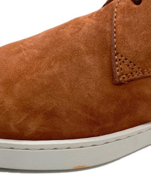 Santoni（サントーニ）Santoni (サントーニ) スエード ダービーシューズ オレンジ サイズ:UK5の古着・服飾アイテム