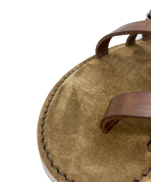 BUTTERO（ブッテロ）BUTTERO (ブッテロ) レザー ストラップ サンダル ブラウン サイズ:39の古着・服飾アイテム