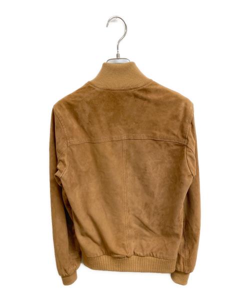 VALSTAR（ヴァルスター）VALSTAR (ヴァルスター) スエードレザーブルゾン ブラウン サイズ:42の古着・服飾アイテム