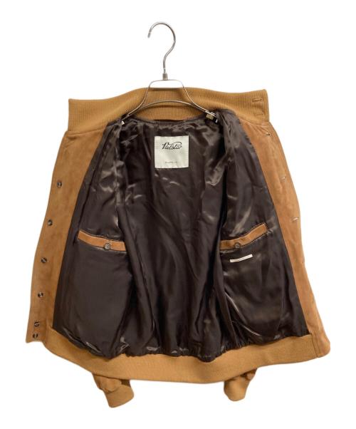 VALSTAR（ヴァルスター）VALSTAR (ヴァルスター) スエードレザーブルゾン ブラウン サイズ:42の古着・服飾アイテム