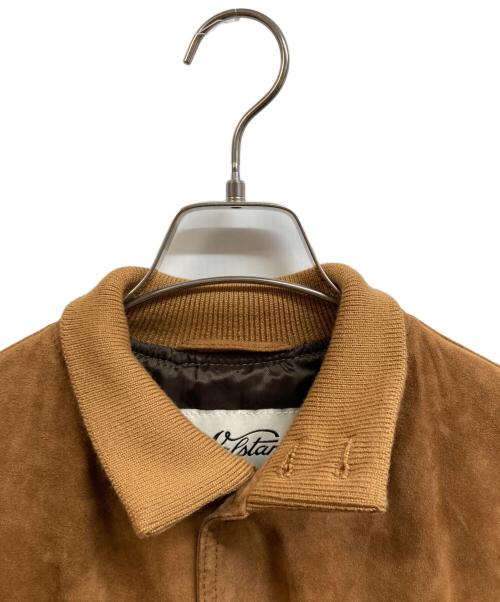 VALSTAR（ヴァルスター）VALSTAR (ヴァルスター) スエードレザーブルゾン ブラウン サイズ:42の古着・服飾アイテム