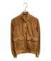 VALSTAR（ヴァルスター）の古着「スエードレザーブルゾン」｜ブラウン