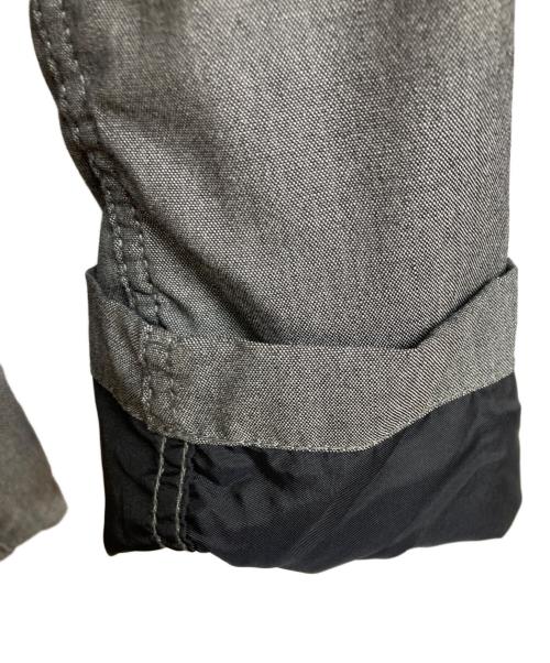 COMME des GARCONS HOMME（コムデギャルソン オム）COMME des GARCONS HOMME (コムデギャルソン オム) ウールギャバ5Bテーラードジャケット グレー サイズ:Sの古着・服飾アイテム